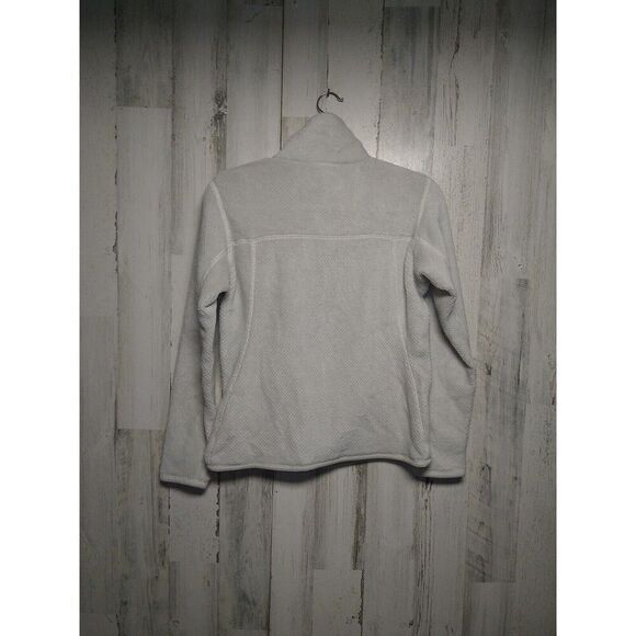 Patagonia Sweater Womens Small Re-Tool Jacket Pullover Fleece Cream - Picture 3 of 6